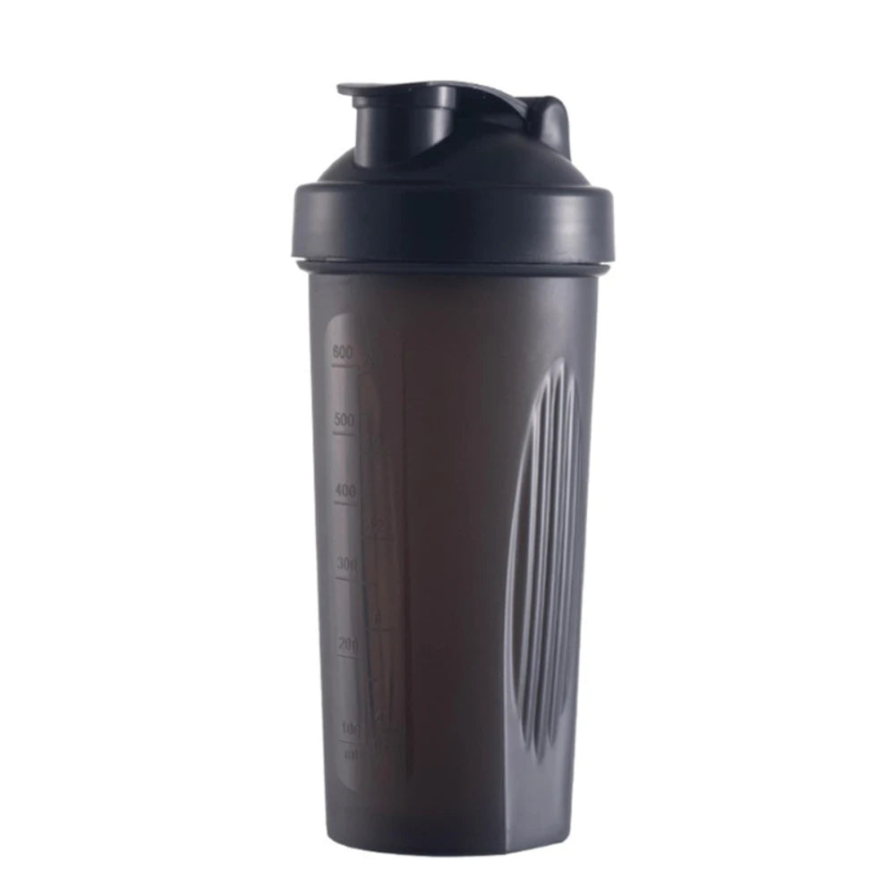 Premium 600ml Protein Shaker Bottle - 20oz Portable Fitness Solution for Athletes and Health Enthusiasts