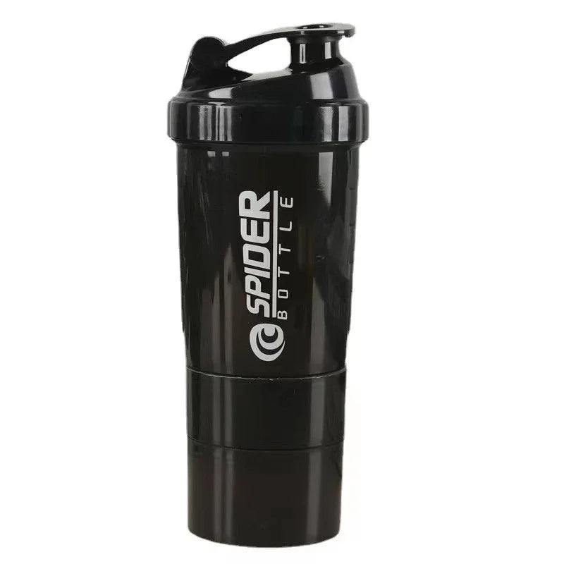 Premium 600ml Protein Shaker Bottle - 20oz Portable Fitness Solution for Athletes and Health Enthusiasts