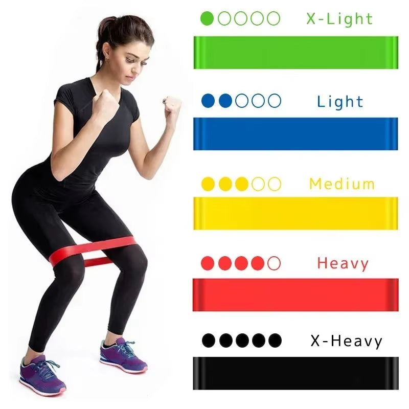 Professional Portable Fitness Resistance Bands for Yoga, Pilates, and Crossfit Training