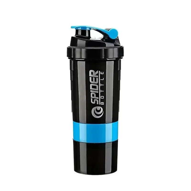 Premium 600ml Protein Shaker Bottle - 20oz Portable Fitness Solution for Athletes and Health Enthusiasts