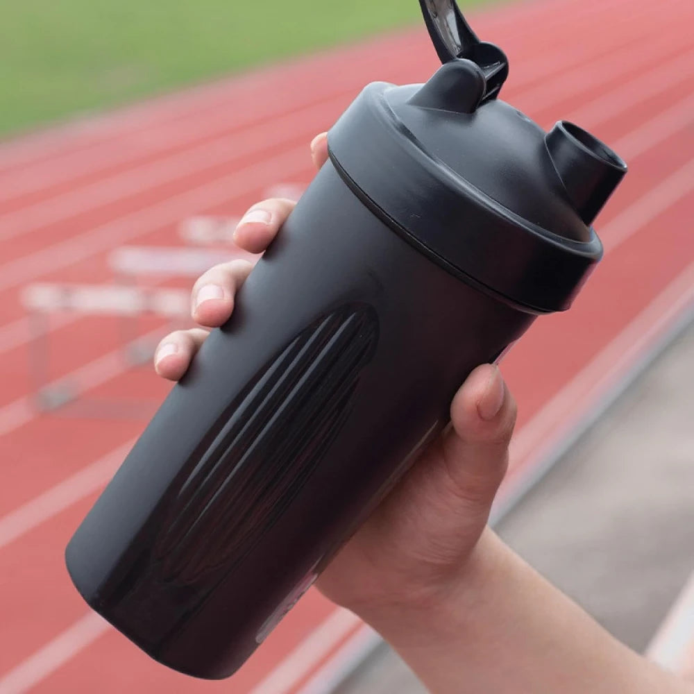 Premium 600ml Protein Shaker Bottle - 20oz Portable Fitness Solution for Athletes and Health Enthusiasts